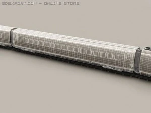 generic high speed train 3D Model