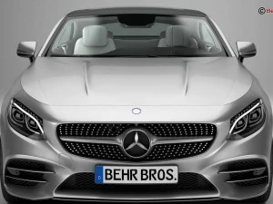 mercedes s class coupe amg line 2018 3D Model
