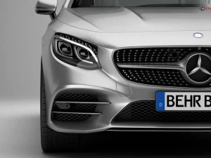 mercedes s class coupe amg line 2018 3D Model
