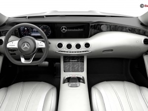 mercedes s class coupe amg line 2018 Modello 3D