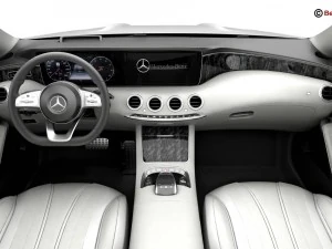 mercedes s class coupe amg line 2018 3D Model