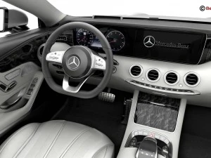mercedes s class coupe amg line 2018 3D Model