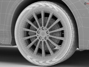 mercedes s class coupe amg line 2018 3D Model