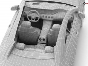 mercedes s class coupe amg line 2018 Modello 3D