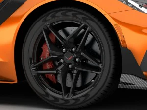 chevrolet corvette zr1 2019 3D Model