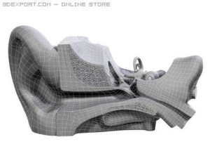 ucho Model 3D