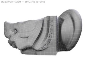 ucho Model 3D