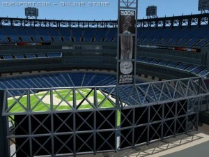 baseball stadium 3D Model