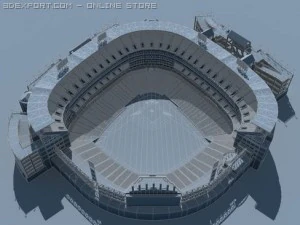 baseball stadium 3D Model