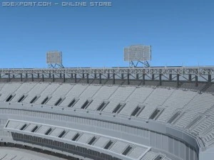 baseball stadium 3D Model