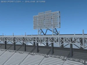baseball stadium 3D Model