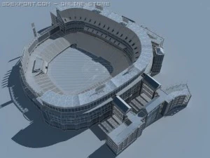 baseball stadium 3D Model
