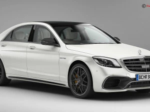 mercedes s class amg s63 2018 3D Model