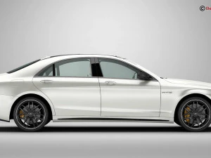 mercedes s class amg s63 2018 3D Model