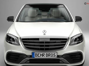 mercedes s class amg s63 2018 3D Model
