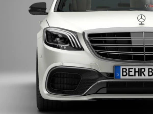 mercedes s class amg s63 2018 3D Model