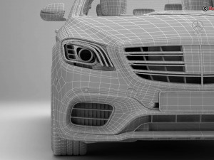 mercedes s class amg s63 2018 3Dモデル