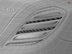 mercedes s class amg s63 2018 3D Model
