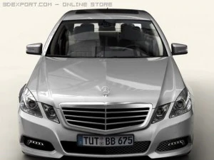 mercedes e class 2010 3D Model
