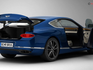 bentley continental gt 2018 3D Model