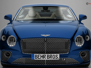 bentley continental gt 2018 3D Model