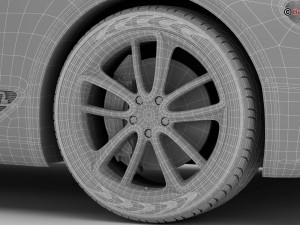 bentley continental gt 2018 3D Model
