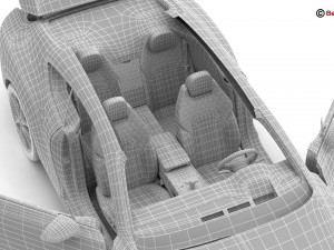 bentley continental gt 2018 3D Model