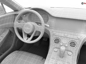bentley continental gt 2018 3D Model