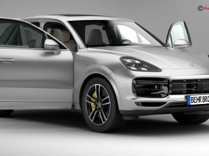 porsche cayenne turbo 2018 3D Model
