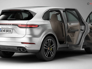 porsche cayenne turbo 2018 3D Model
