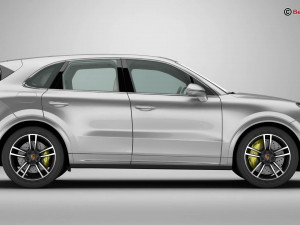 porsche cayenne turbo 2018 3D Model