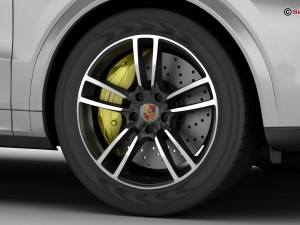 porsche cayenne turbo 2018 3D Model