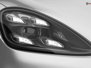 porsche cayenne turbo 2018 3D Model