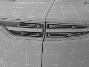 porsche cayenne turbo 2018 3D Model