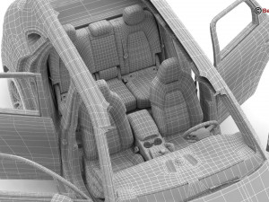 porsche cayenne turbo 2018 3D Model