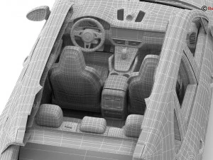porsche cayenne turbo 2018 3D Model