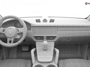 porsche cayenne turbo 2018 3D Model