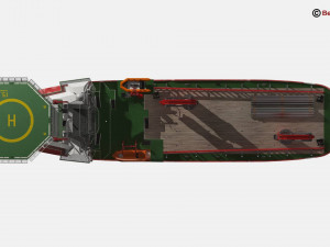 generic support vessel 3D Model