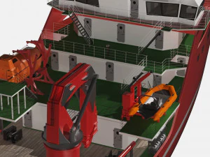 generic support vessel 3D Model