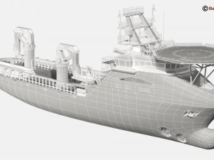 generic support vessel 3D Model