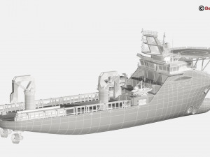 generic support vessel 3D Model