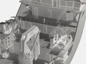 generic support vessel 3D Model