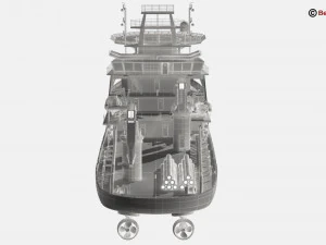 generic support vessel 3D Model