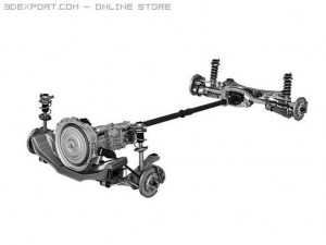 undercarriage 3D Model