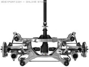 undercarriage 3D-Modell
