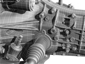 undercarriage 3D-Modell