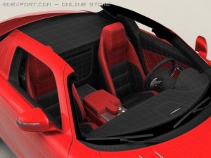 mercedes sls 2011 Modèle 3D