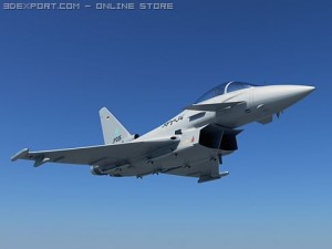 eurofighter typhoon 3D Model