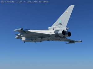 eurofighter typhoon 3D 모델