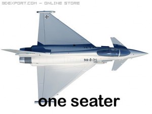 eurofighter typhoon 3D 모델